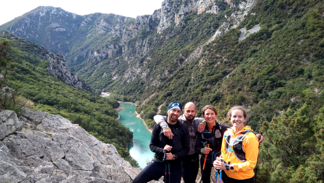 Stage trail en itinérance dans le Verdon