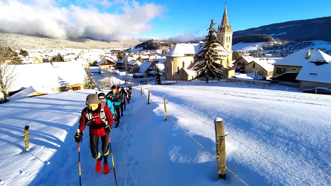 Stage trail et ski de fond dans le Vercors Stage trail et ski de fond dans le Vercors