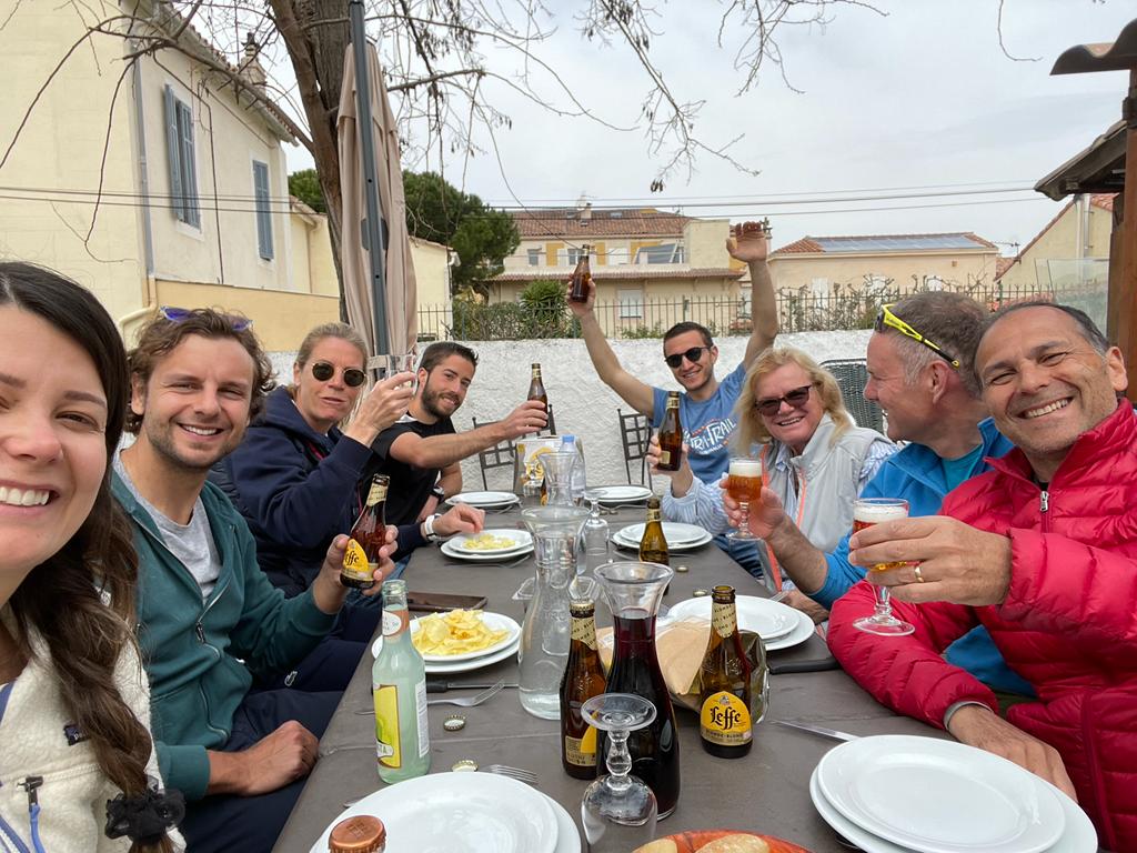 calanques trail mars 2022 groupe de trail à table