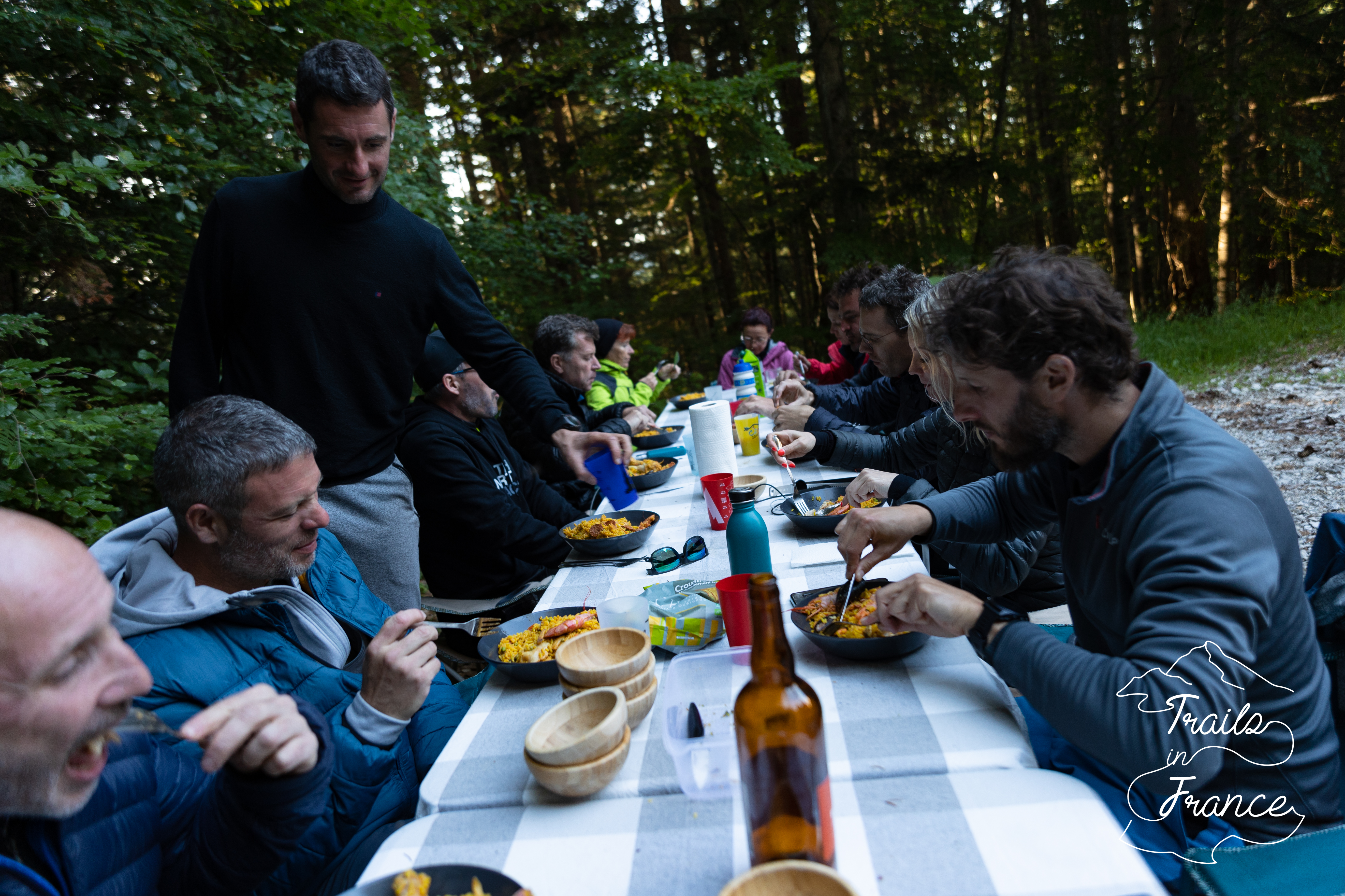 Chartreuse bivouac juin 2022 26 Repas bivouac en Chartreuse