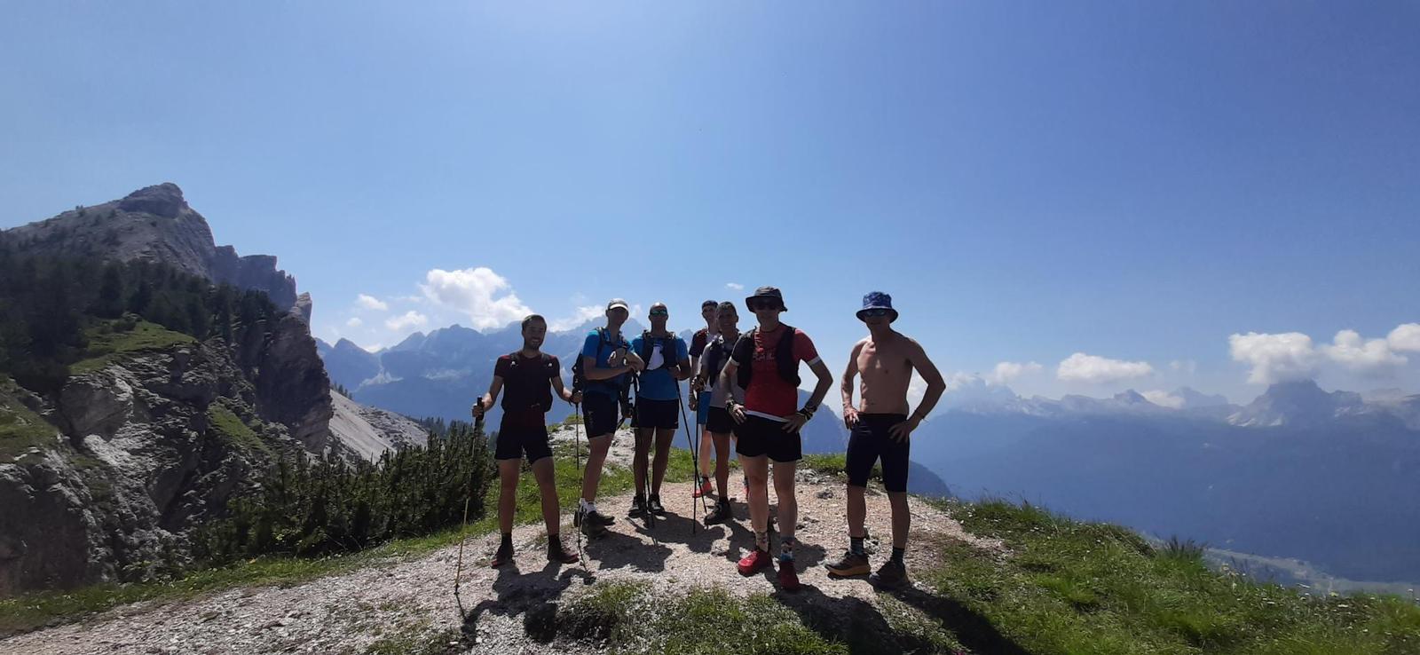 Dolomites 2022 (16) Groupe trail dolomites