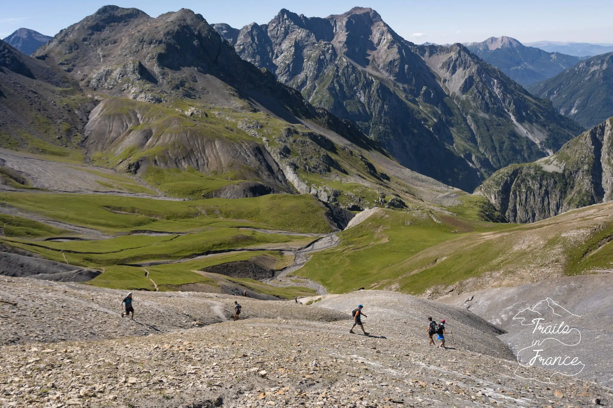Ecrins juillet 2022 trail dans le massif des écrins