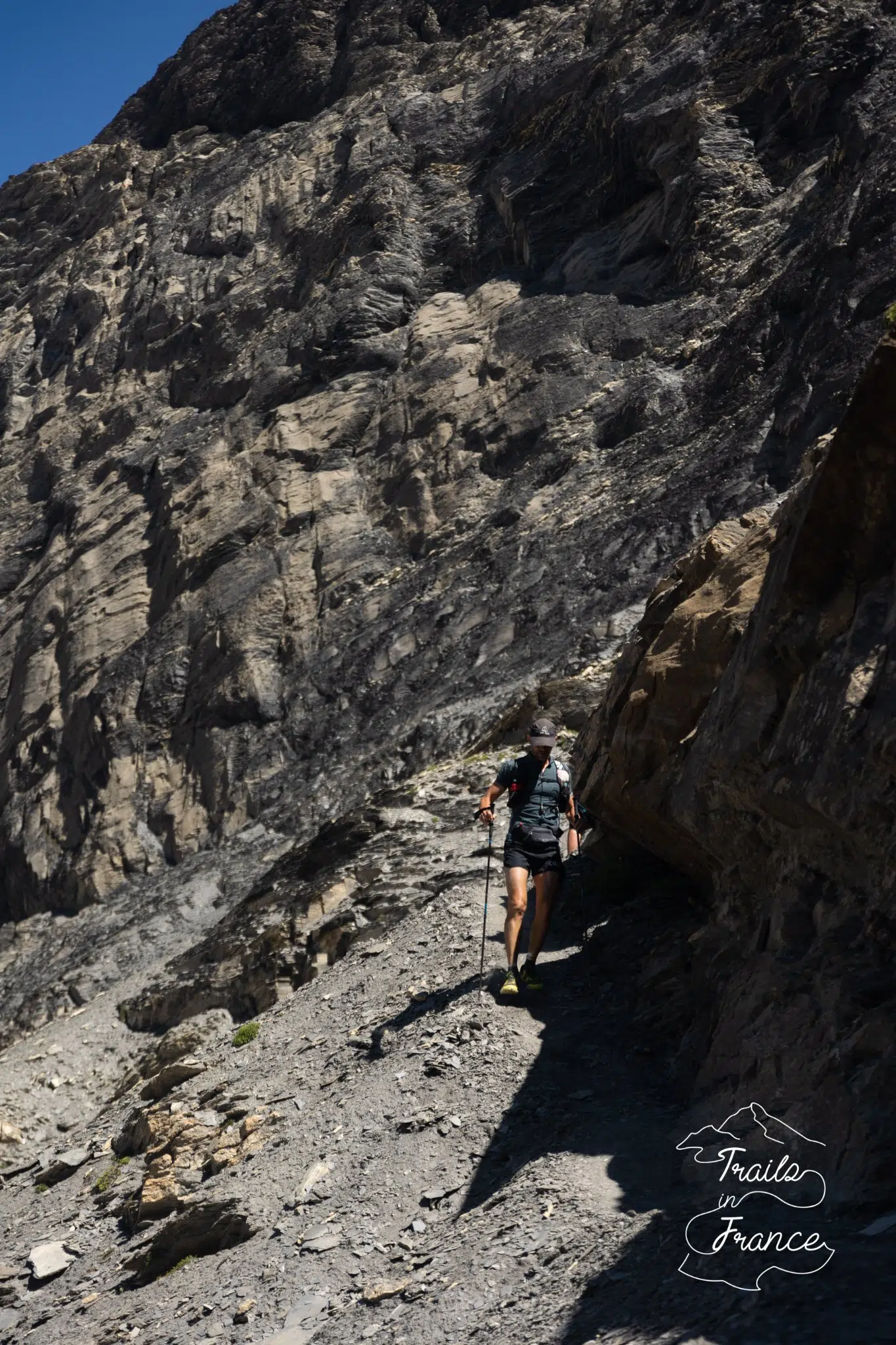Ecrins juillet 2022 Traileur dans le massif des écrins