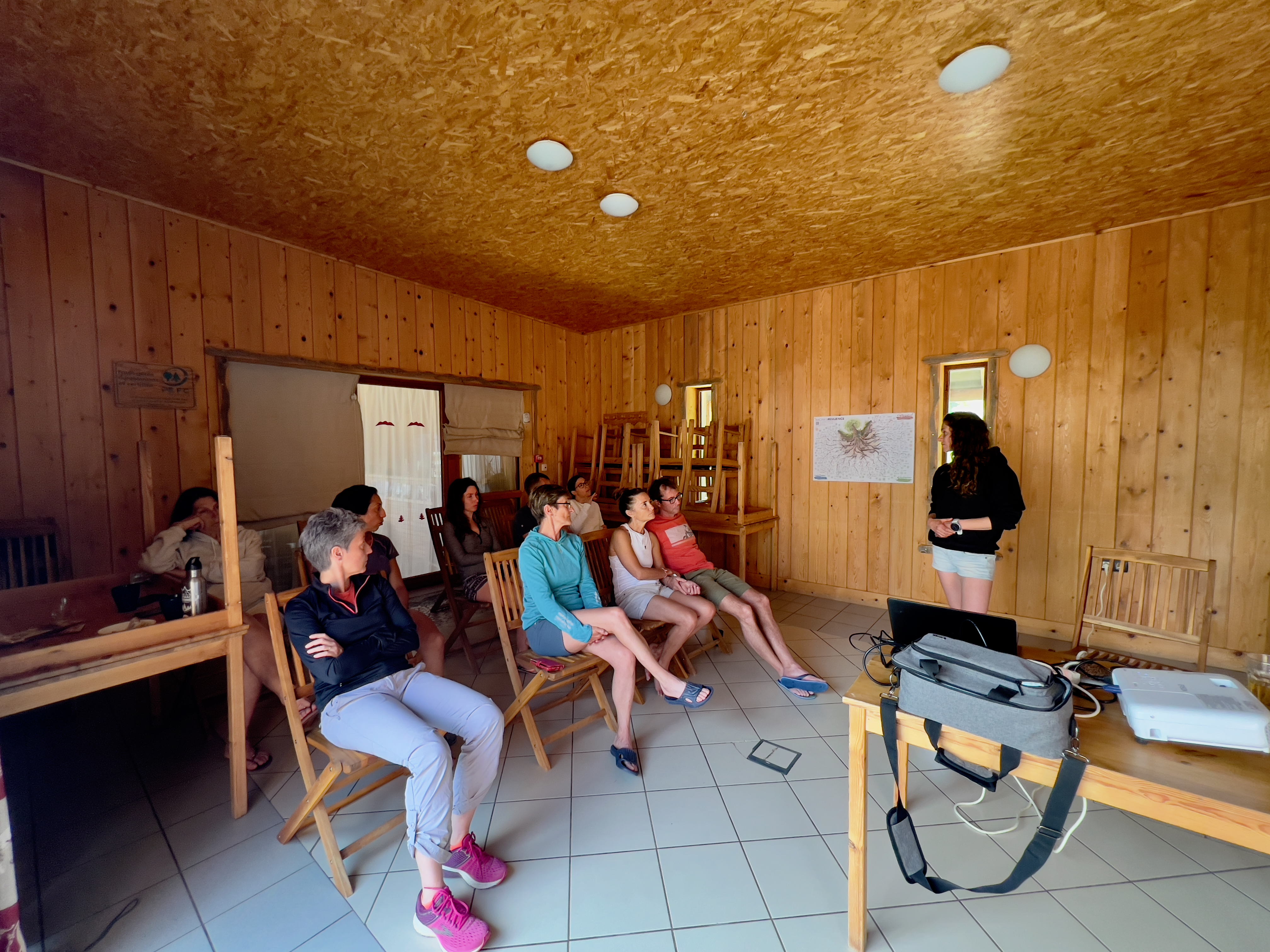 Stage nutrition en chartreuse Trail in france Conférence nutrition Marion Counil